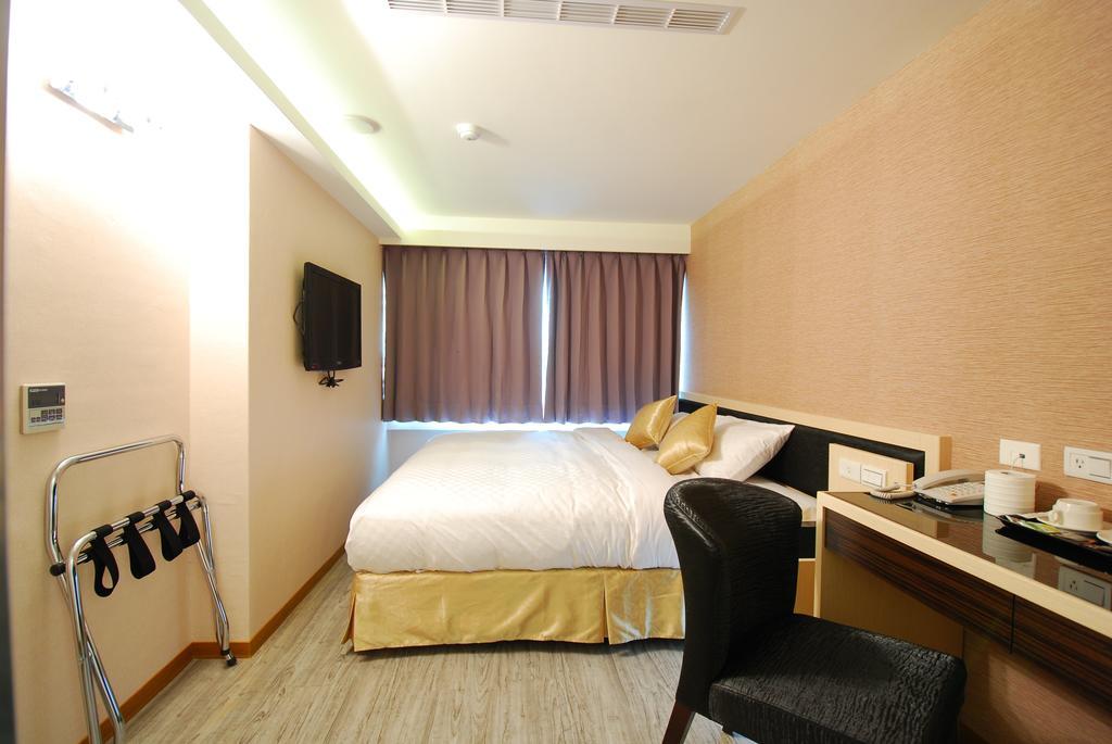欣欣旅店 Hotel Tajpej Szoba fotó