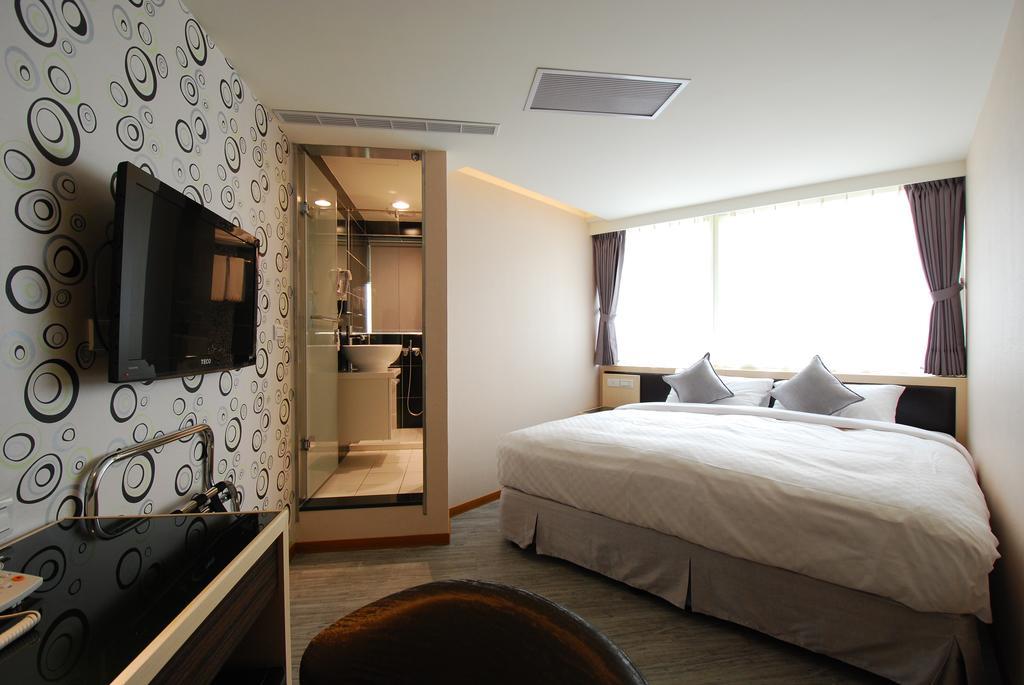 欣欣旅店 Hotel Tajpej Szoba fotó